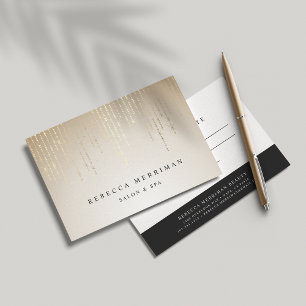 Carte Golden Rain Chaîne Lights Certificat cadeau