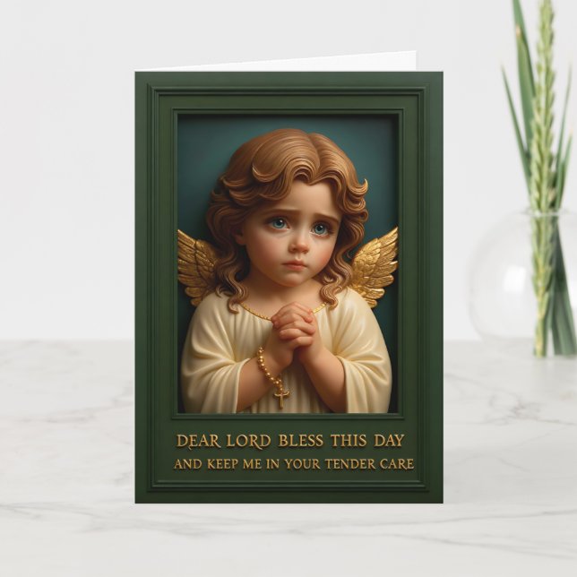 Carte “Golden Wings of Morning Prayer” (Devant)