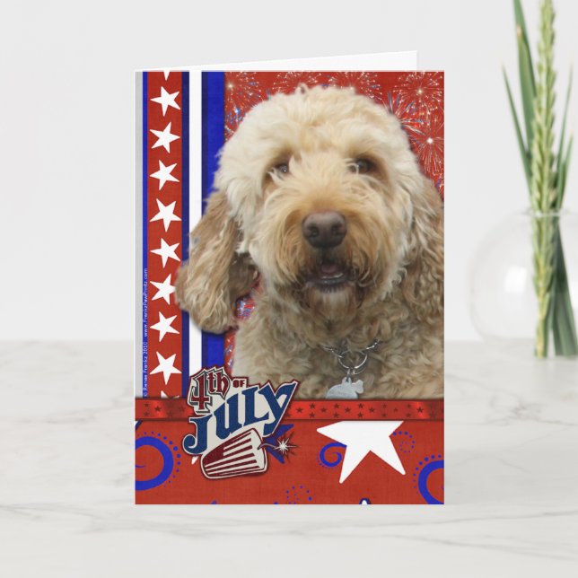 Carte GoldenDoodle (Devant)