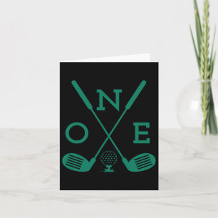 Carte Golf Anniversaire Chemise 1er Anniversaire Trou En