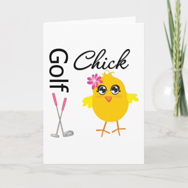 Carte Golf Chick (Devant)