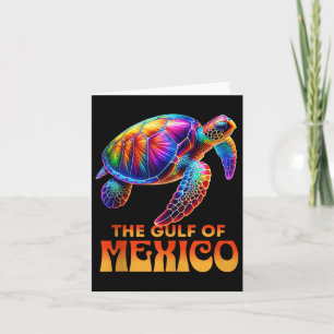 Carte Golfe Du Mexique Edm Music Rave Dance Sea Turtle