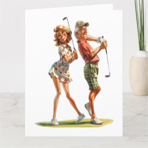 Carte Golfeurs seniors sensationnels