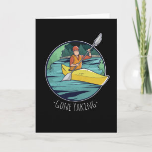 Carte Gone Yaking - Kayak et Kayak