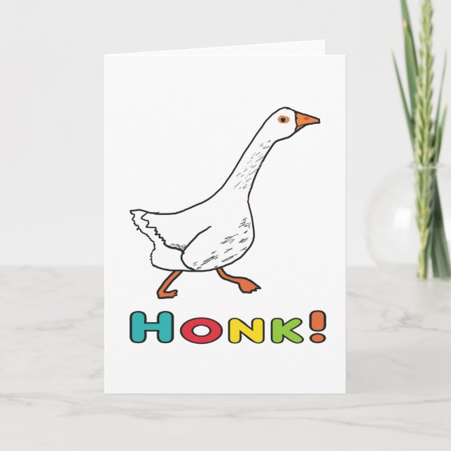 Carte Goose Honk (Devant)