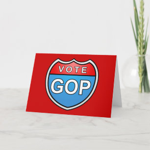 Carte GOP de vote