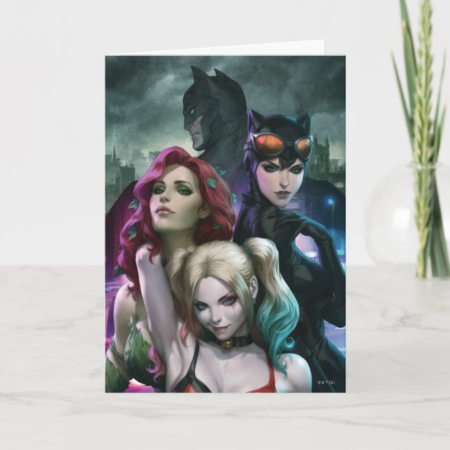 Carte Gotham City Sirens #1000 Variante de couverture co (Devant)