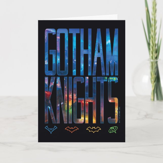 Carte Gotham Knights City Letters (Devant)