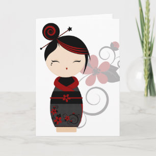 Carte gothique de Kokeshi