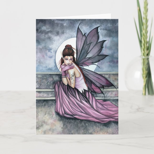 Carte gothique Fairy Moon par Molly Harrison (Devant)