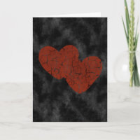 Carte gothique Saint-Valentin
