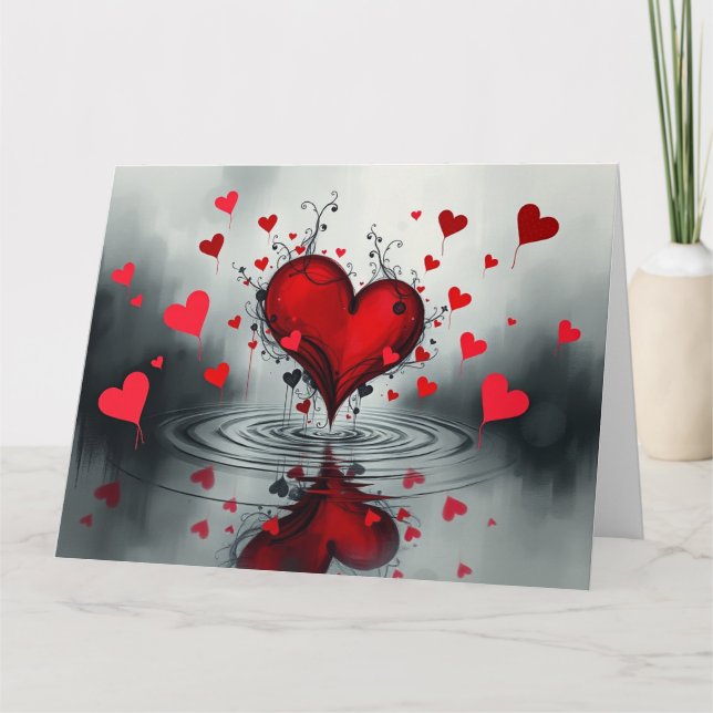 Carte gothique Valentines (Devant)