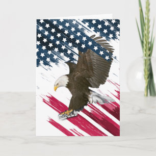 Carte Grad Bald Eagle Avec Bravo Diplôme