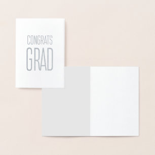 Carte Grad Foil