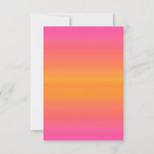 Carte Gradient du coucher de soleil de framboise - rose 