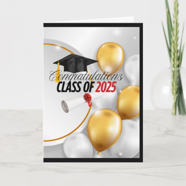 Carte Graduation 2025 (Psaume 37:23 NKJV) (Devant)