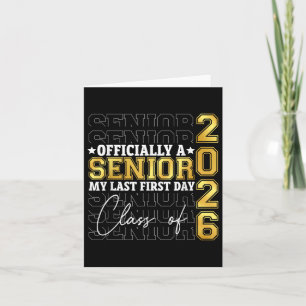 Carte Graduation Cl De 2026 Mon Premier Dernier Jour D'É
