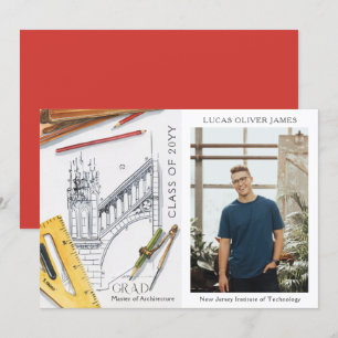 Carte Graduation Class of 2022 Architecture Engineer