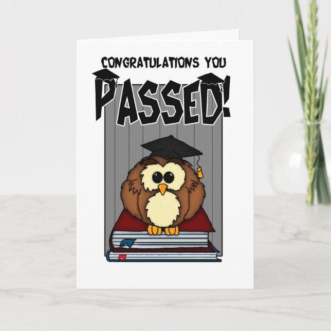 Carte Graduation / Exams - Graduation de congratulation  (Devant)