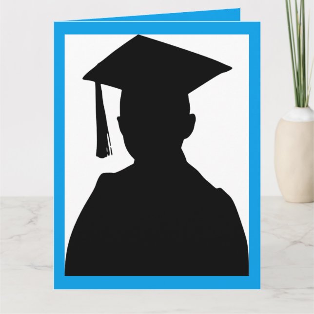 CARTE GRADUATION GARÇON (Devant)