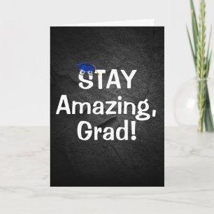 Carte Graduation Rester Texte Extraordinaire Avec Lunett