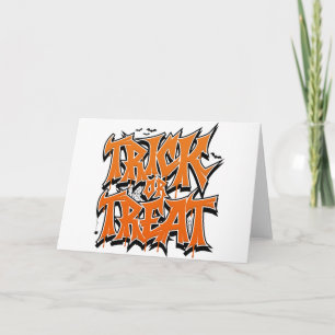 Carte Graffiti de Trick Or Treat