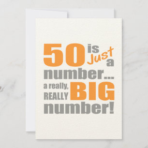 Carte Grand 50e anniversaire