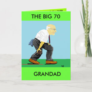 CARTE GRAND 70E ANNIVERSAIRE