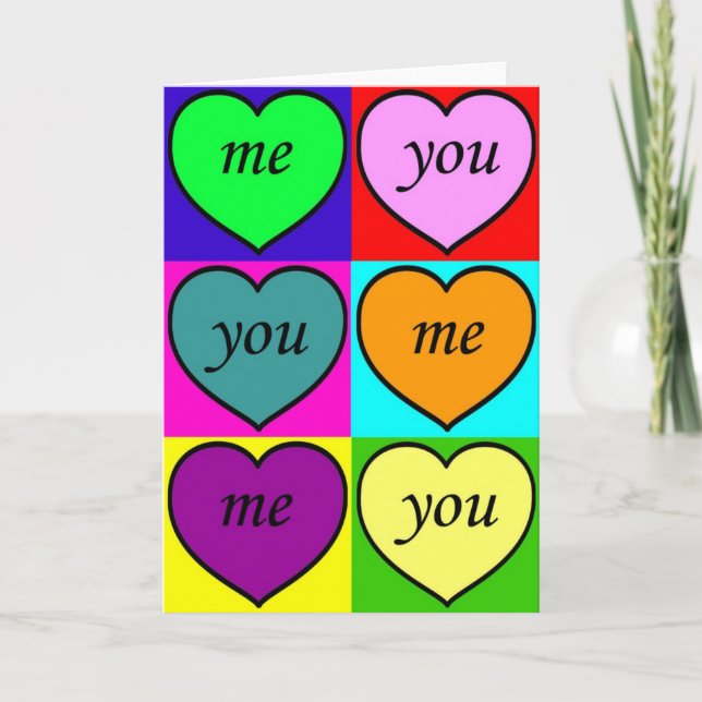 Carte Grand amour (Devant)