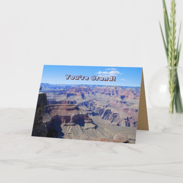 Carte Grand Canyon Birthday (Devant)