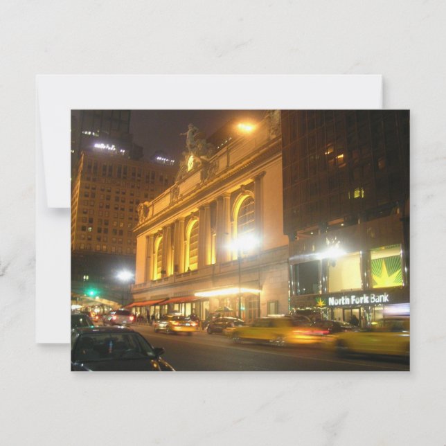 Carte Grand Central Station, New York (Devant)