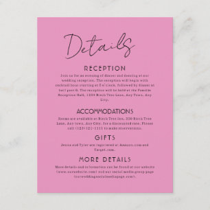 Carte grand Mariage Pleine lune céleste