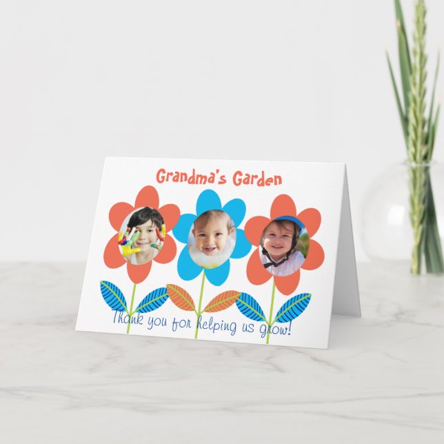 Carte Grand-mère Anniversaire personnalisé (Devant)