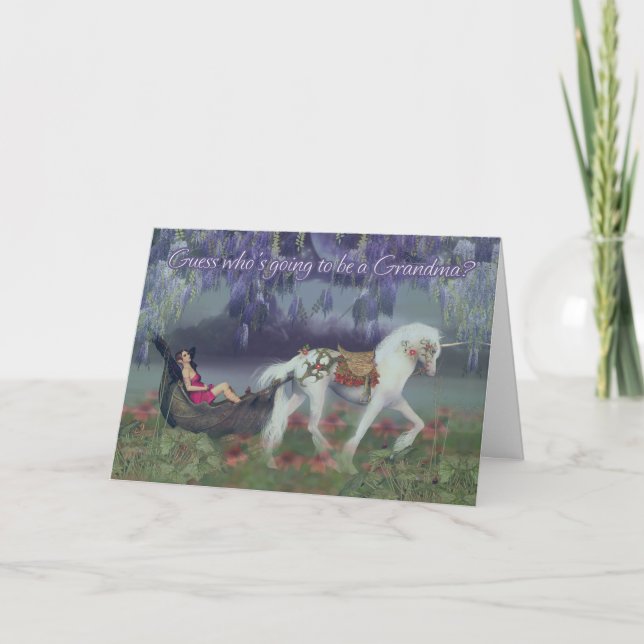 Carte Grand-mère, devenir grand-mère (Devant)