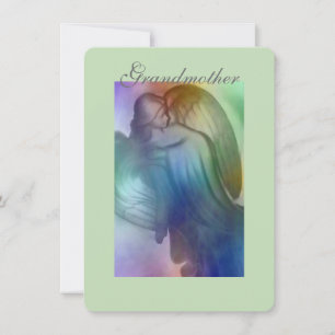 Carte Grand-mère Rainbow Angel