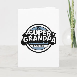 Carte Grand-papa superbe frais