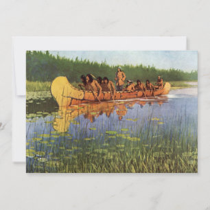 Carte Grands explorateurs par Remington, Pionniers Vinta