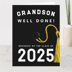 Carte Grandson Graduation 2024 Card