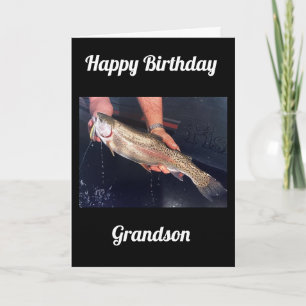 CARTE **GRANDSON** POUR VOTRE ANNIVERSAIRE