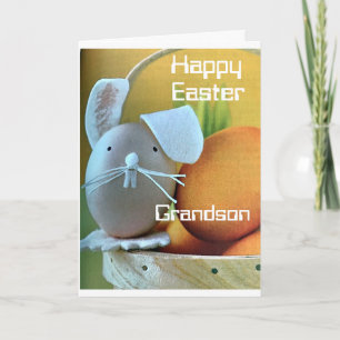 CARTE ***GRANDSON*** VOUS ÊTES UN BON OEUF (PÂQUES)
