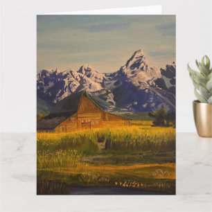 Carte Grange au Grand Teton, par Gary Poling