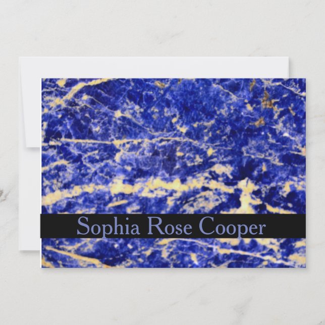 Carte Granit bleu, marbre bleu, pierre bleue (Devant)