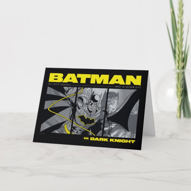 Carte Graphique à écran tridimensionnel Batman Comic (Devant)