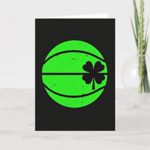 Carte graphique de basketball chanceux