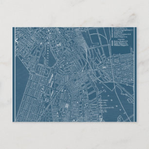 Carte graphique de Boston