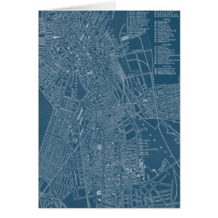 Carte graphique de Boston