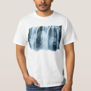Carte graphique de cascade T-shirt pour hommes