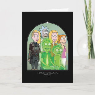 Carte Graphique de la famille Rick et Morty
