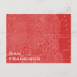 Carte graphique de San Francisco