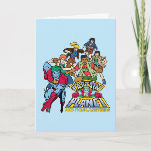 Carte Graphique du logo Captain Planet & Planeteers Grou
